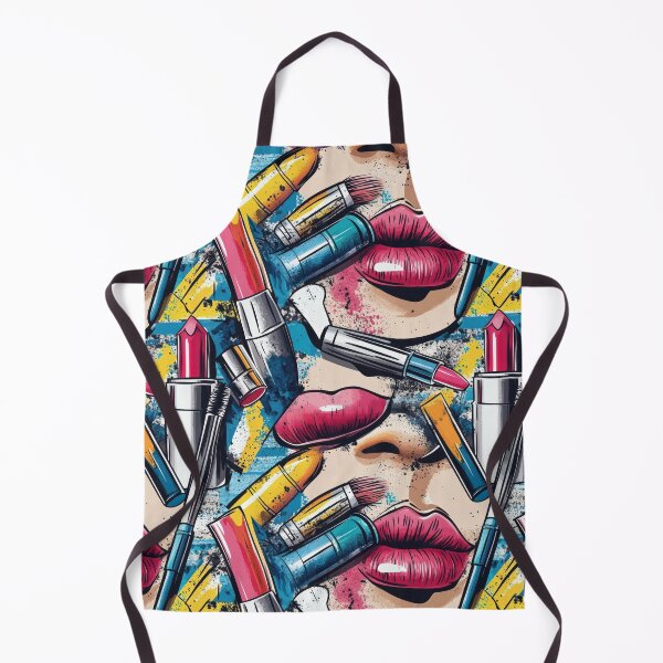 Item preview, Pop-art style with eyeliners and foundation — Modern Beauty Essentials designed and sold by HEADMADE-TV.