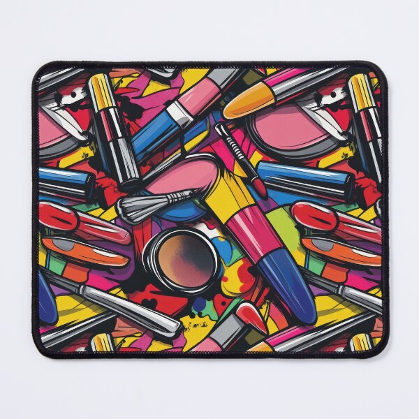 Item preview, Pop-art style with powder kits and — Modern Beauty Essentials designed and sold by HEADMADE-TV.