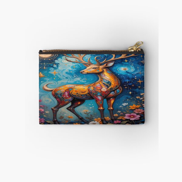 Item preview, Cosmic Deer – Mystical Artwork designed and sold by PawPrintStyles.