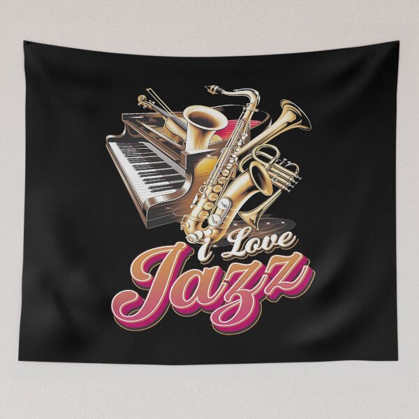 Item preview, I love jazz - My jazz - Lets talk about jazz - Jazz the real thing - he joy of jazz - Jazzlifestyle designed and sold by JansenGS.