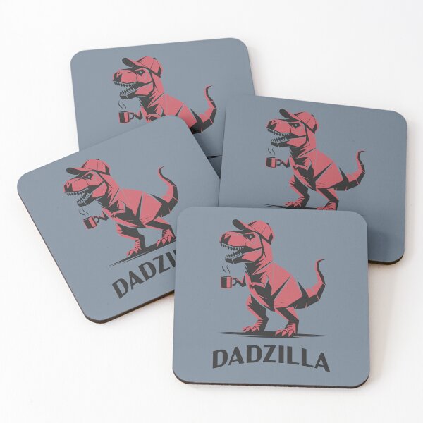 Item preview, Dadzilla: Epic Father's Day Dinosaur Graphic Design designed and sold by cabana.space.