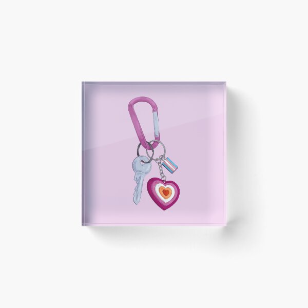 Item preview, Carabiner Femme Trans Lesbian  designed and sold by CeardaiBeag.