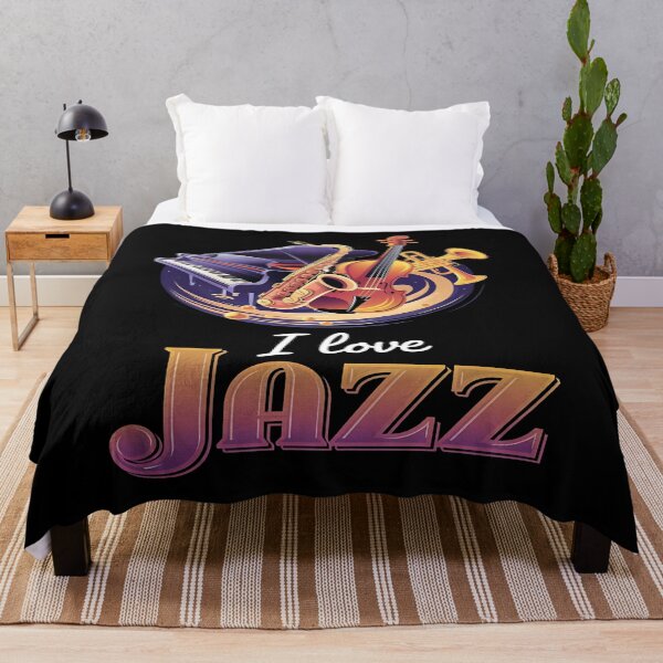 Item preview, I love jazz - To jazz or not to jazz - Taste the jazz - The science of jazz - Jazz for all time - Pure jazz designed and sold by JansenGS.