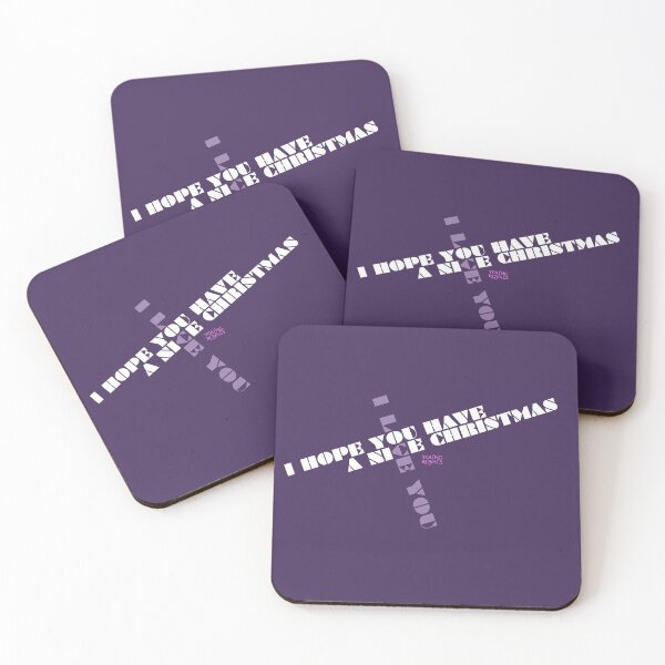 Item preview, I hope you have a nice christmas / I love you – Young Royals quote designed and sold by kobyakov.