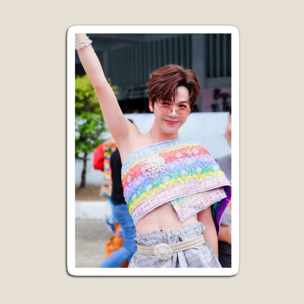 Item preview, Magical Cooheart (Earth Katsamonnat) at Bangkok Pride 2024 Thai actor BL lovely DIVA Queen slay rainbow designed and sold by Kpop-Noona.
