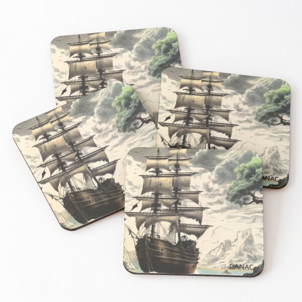 Item preview, Glorious galleon designed and sold by DANACScoloring.