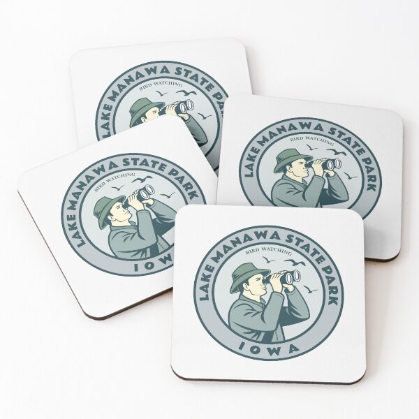 Item preview, Lake Manawa State Park Iowa Birdwatcher designed and sold by bivenart.