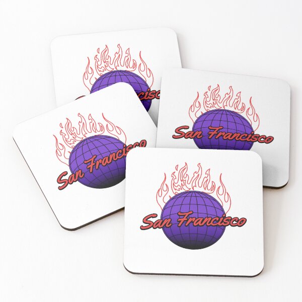 Item preview, San Francisco Flame Globe - California City Art designed and sold by flidesign .