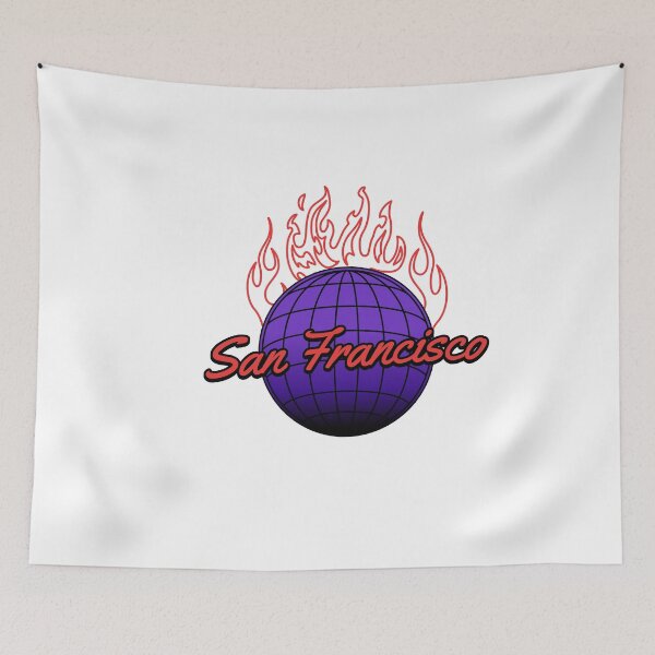 Item preview, San Francisco Flame Globe - California City Art designed and sold by flidesign .
