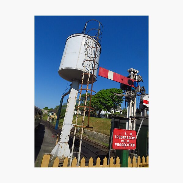 Item preview, Steam Train Water Tower & Signal, Swanage designed and sold by wiggyofipswich.