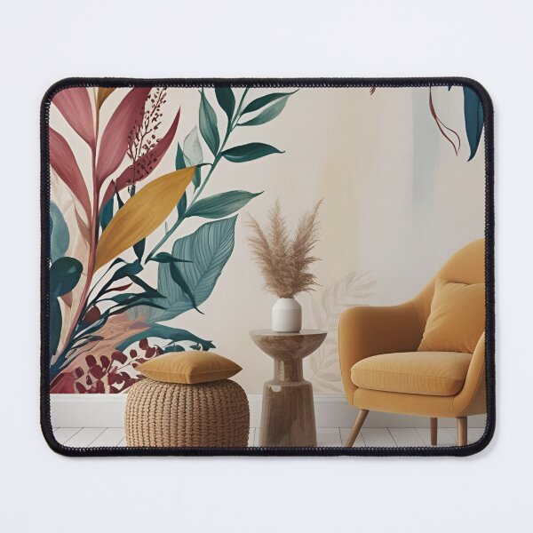Item preview, Bring Your Living Room to Life with Botanical Cushions Natural Art on Retro Style Cushions designed and sold by gredadesigns.