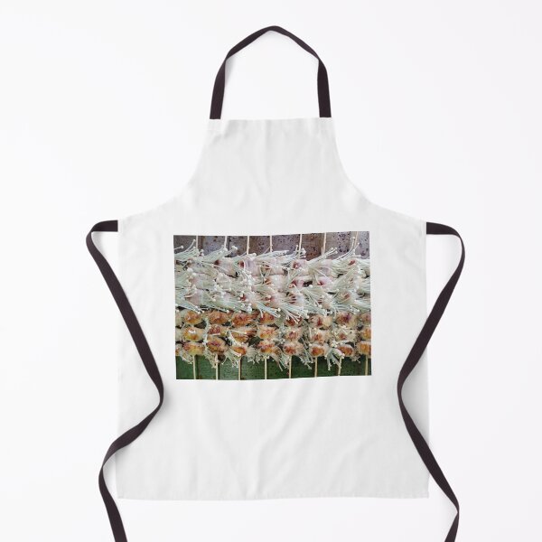 Item preview, Enoki Mushroom Wrapped Bacon Skewers Street Food Thailand designed and sold by Kevin Miller Photography.
