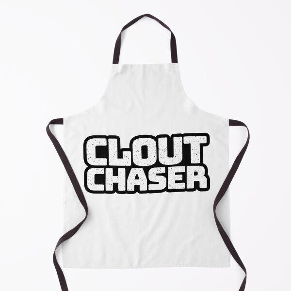 Item preview, Clout Chaser in Big Bold Outlined Typography designed and sold by Memes N Lore .