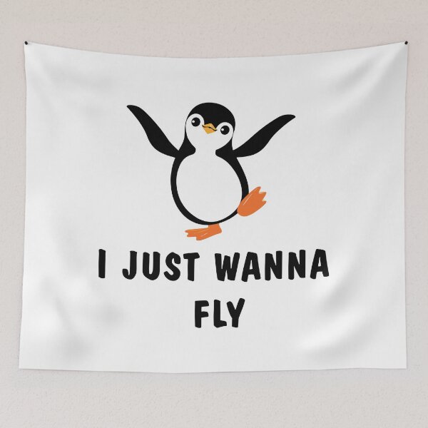 Artikelvorschau, Ich will einfach nur fliegen entworfen und verkauft von Clever Inks.