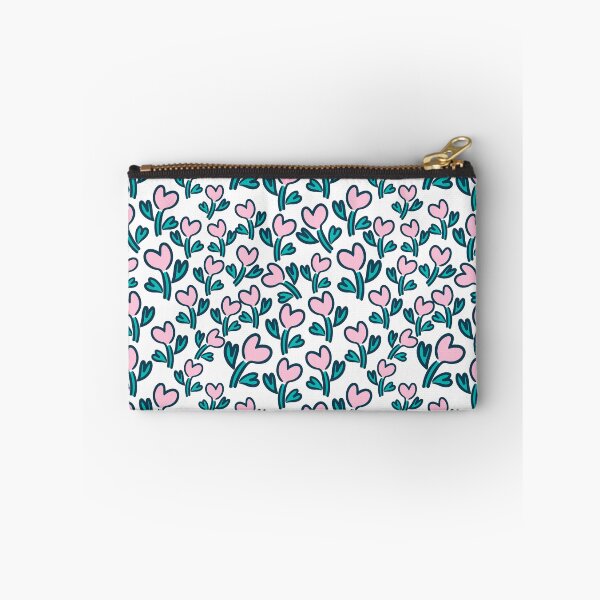 Item preview, seamless pattern with heart shape flowers designed and sold by iceang shop.