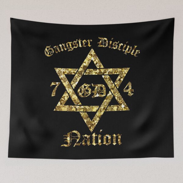Item preview, Gangster Disciple Nation designed and sold by DIRTYDUNNZ.