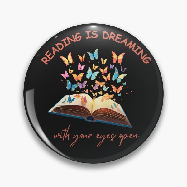 Item preview, book lover 'Reading is dreaming' designed and sold by ArnoDesign33.
