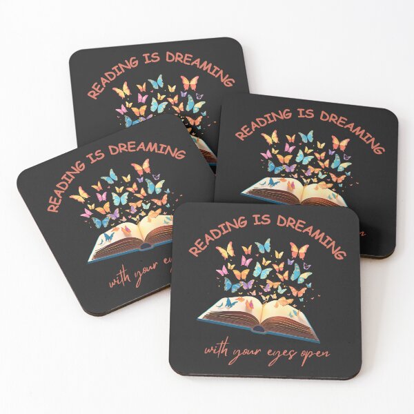 Item preview, book lover 'Reading is dreaming' designed and sold by ArnoDesign33.