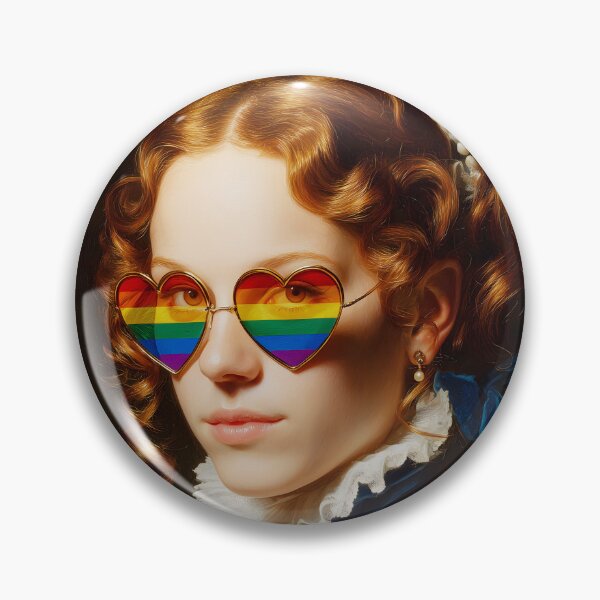 Item preview, More Pride Less Prejudice | Pride Month Altered Art Vintage Print designed and sold by Altered Pixels.