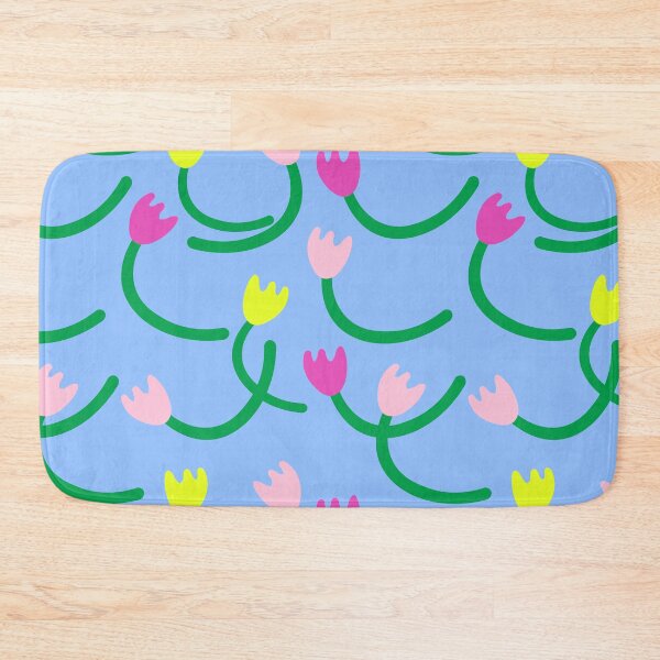 Item preview, seamless pattern with cute simple flowers designed and sold by iceang shop.