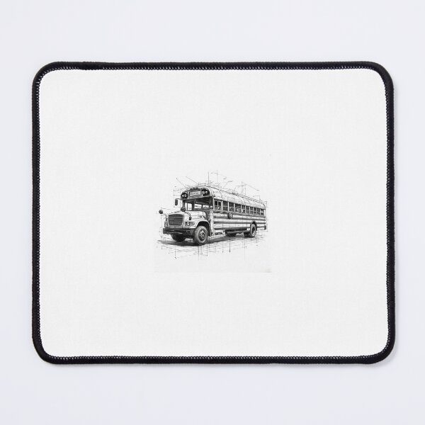 Item preview, School Bus Schematic designed and sold by ClippingGrass.
