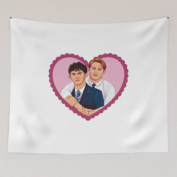 Item preview, Nick and Charlie Love Heart  designed and sold by baranskini.