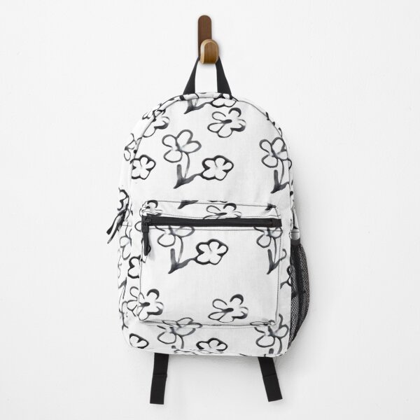 Item preview, black white flowers designed and sold by KerCar.