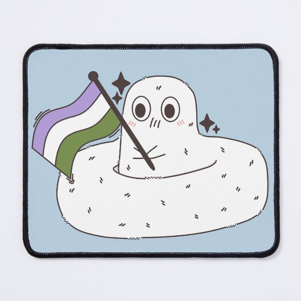 Item preview, Brushbug Witch Hat Atelier Genderqueer Pride Flag designed and sold by Zero Labels.