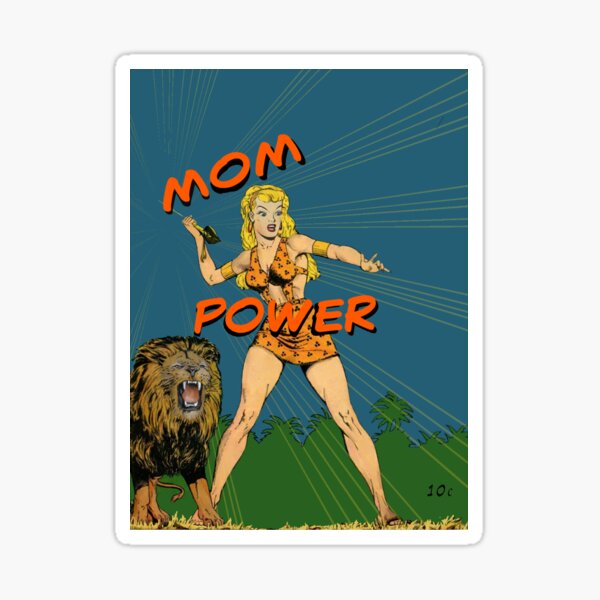 Item preview, Mom Power | Vintage Comic 1942 Comic Book Cover |  Jungle Girl Essential T-Shirt designed and sold by BoastInArt.
