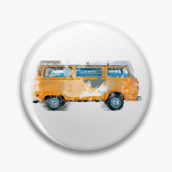 Item preview, old fasion yellow van designed and sold by XanimaxStudio.