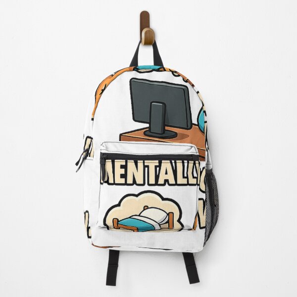 Item preview, Mentally I’m In Bed, Physically I’m At Work – Funny Office Dog Design designed and sold by ZygGDesign.