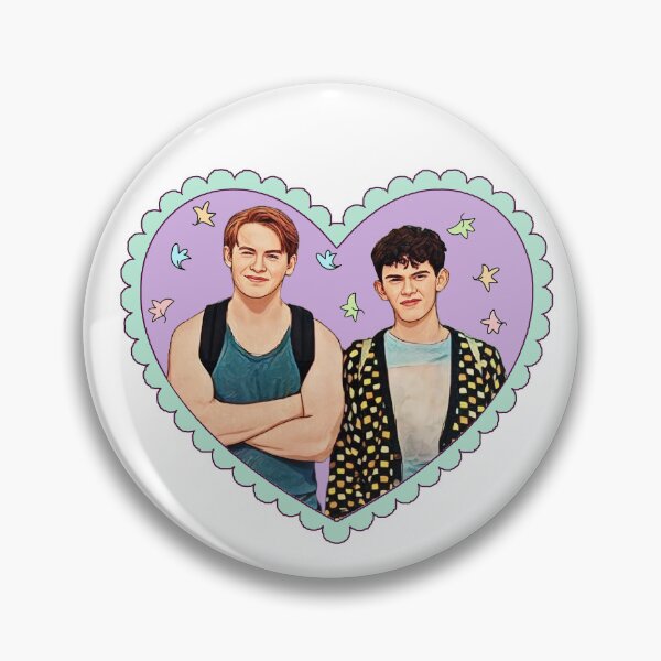 Item preview, Nick and Charlie  Love Heart  designed and sold by baranskini.