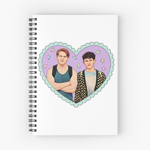Item preview, Nick and Charlie  Love Heart  designed and sold by baranskini.