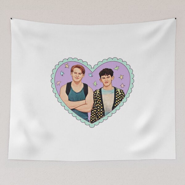 Item preview, Nick and Charlie  Love Heart  designed and sold by baranskini.
