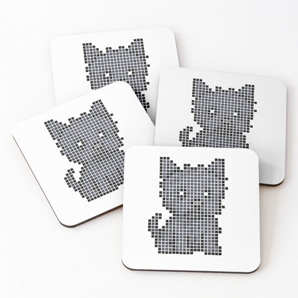 Item preview, Pixeled Yorkie (black) designed and sold by Brain Fart Buffet.