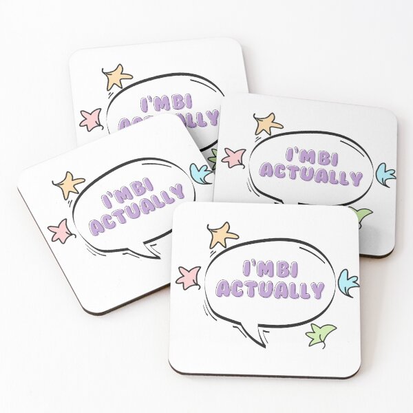 Item preview, I'm Bi Actually quote designed and sold by baranskini.