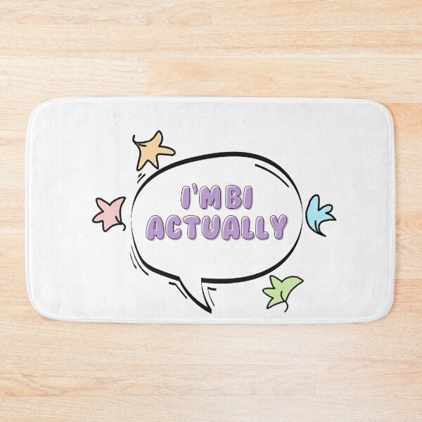 Item preview, I'm Bi Actually quote designed and sold by baranskini.