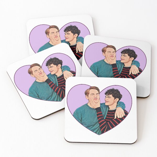 Item preview, Nick and Charlie Love Heart  designed and sold by baranskini.