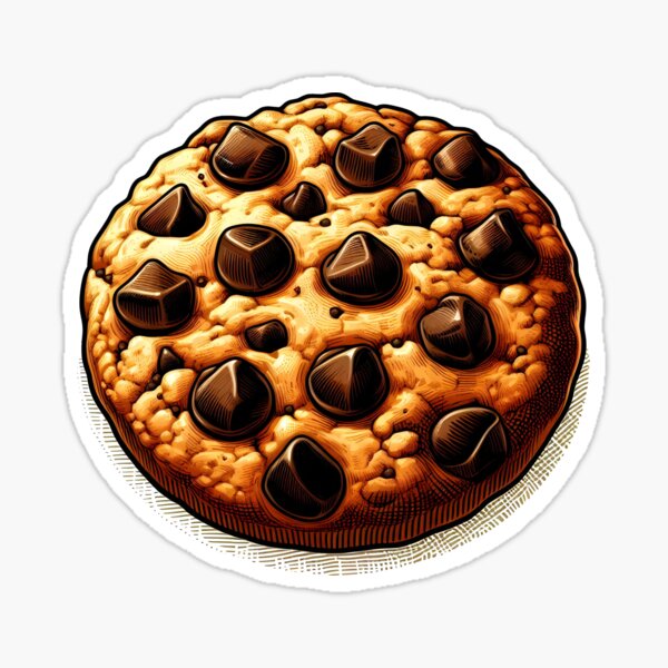Item preview, cookie with chocolate chips designed and sold by Nimkaew.