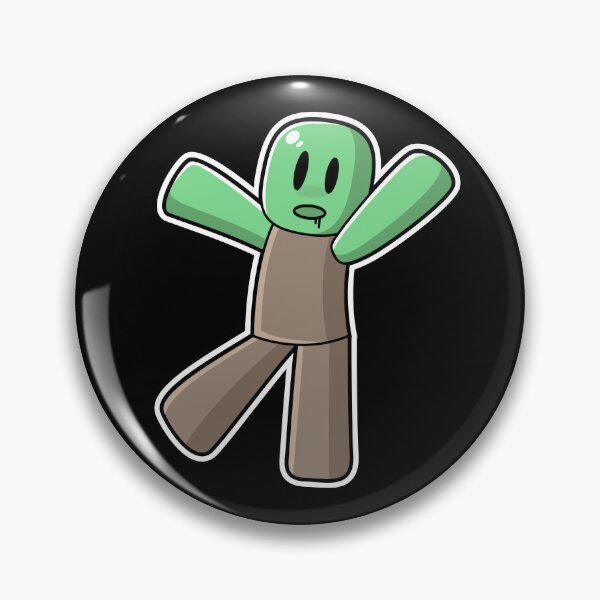 Item preview, Roblox Zombie Character Gaming Fanart designed and sold by Kubala Designs.