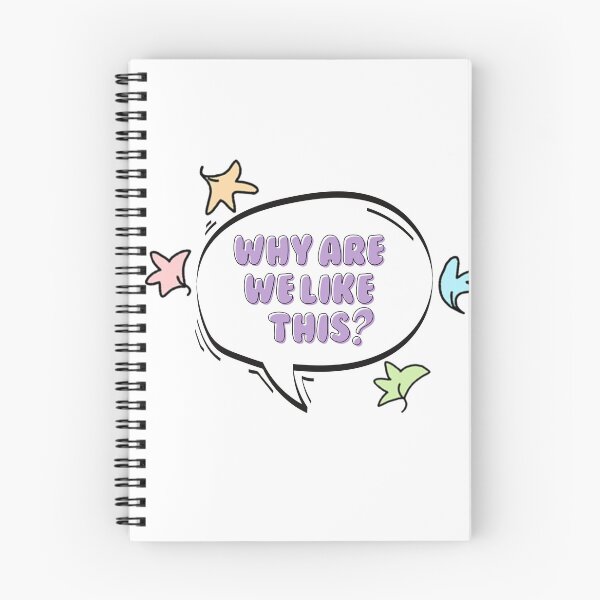 Item preview, Why are We Like this? quote designed and sold by baranskini.