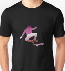 Skateboarding T-shirt Cool Silhouette Skater Tee Lesbian Unisex T-Shirt