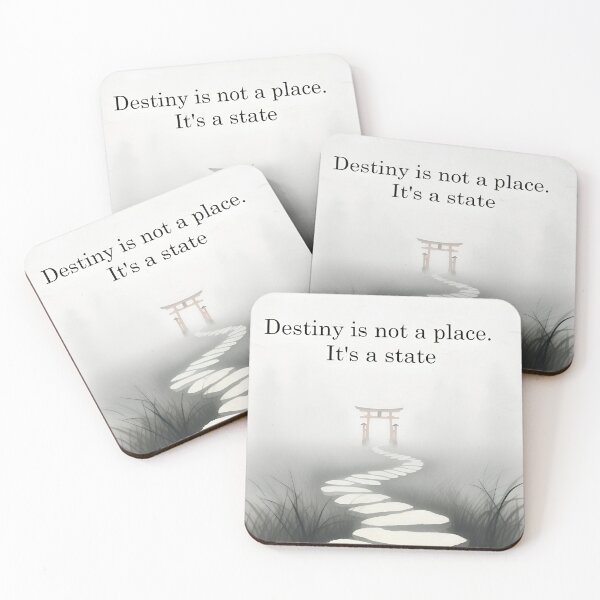 Item preview, Destiny is not a place. It's a state. Zen path designed and sold by GCBTienda.