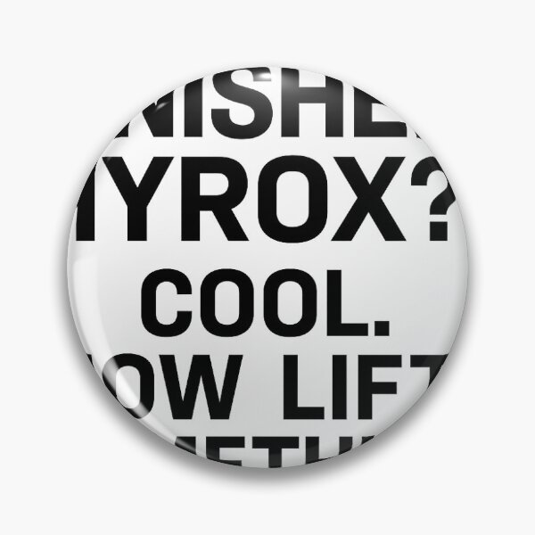 Item preview, Finished HYROX? Cool. Now lift something. designed and sold by BeefSchew.