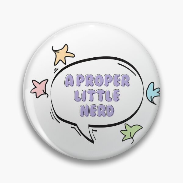 Item preview, Proper Little Gay Nerd quote designed and sold by baranskini.