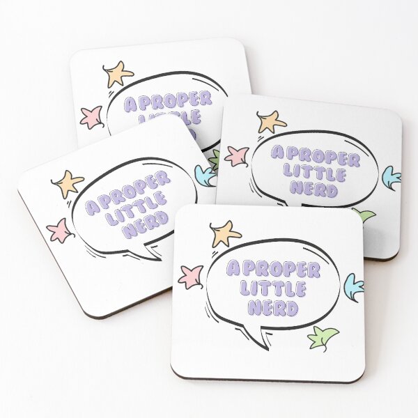 Item preview, Proper Little Gay Nerd quote designed and sold by baranskini.