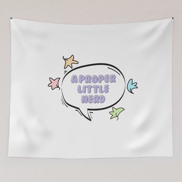 Item preview, Proper Little Gay Nerd quote designed and sold by baranskini.