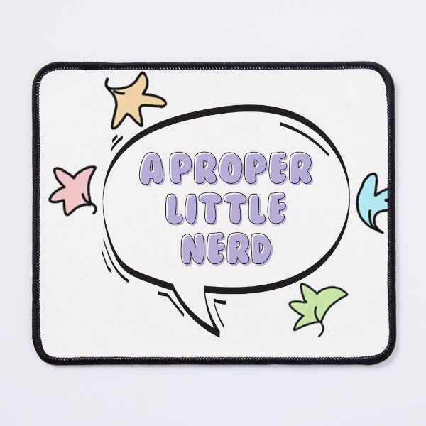 Item preview, Proper Little Gay Nerd quote designed and sold by baranskini.