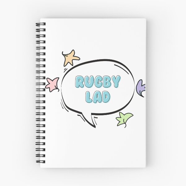 Item preview, RUGBY LAD quote designed and sold by baranskini.