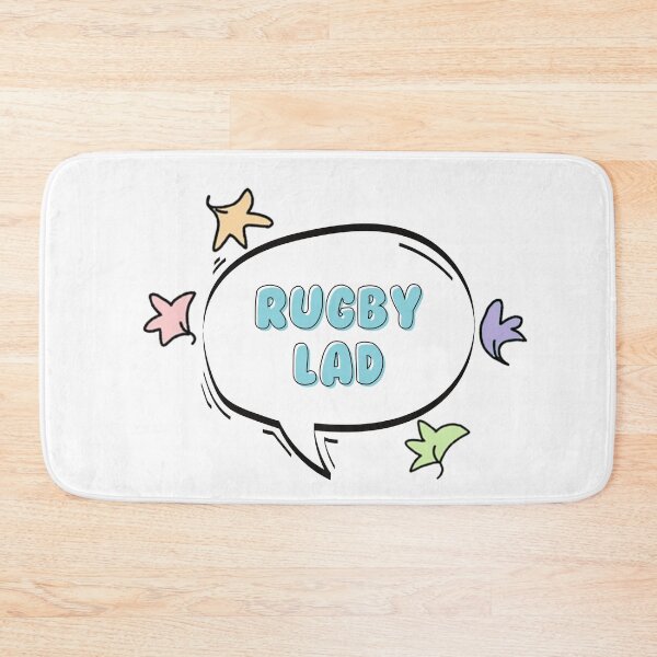 Item preview, RUGBY LAD quote designed and sold by baranskini.